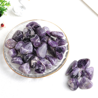 1PC naturalny kryształ ametyst Rose Quartz żwir nieregularne polerowanie próbki minerałów uzdrawianie Reiki kamień akwarium Home Decor 2
